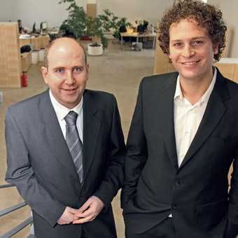Thomas Zeithaml und Timo Hahn (von links), Geschäftsführer von Seoratio