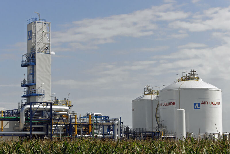 Das Air-Liquide Werk in Gundelfingen, Foto: Air Liquide Das Air-Liquide Werk in Gundelfingen, Foto: Air Liquide