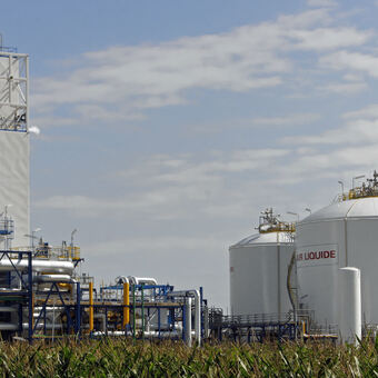 Das Air-Liquide Werk in Gundelfingen, Foto: Air Liquide