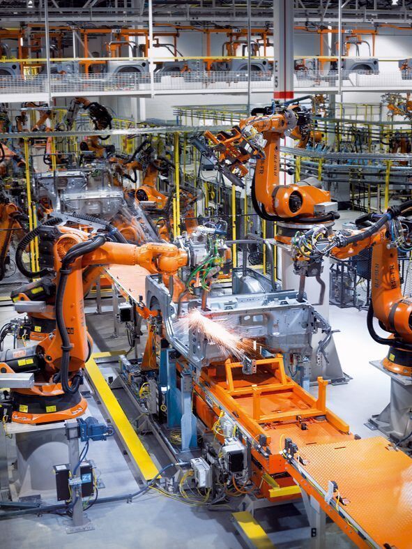 Lösungen für die Automobilindustrie von KUKA Systems, Foto: KUKA AG Lösungen für die Automobilindustrie von KUKA Systems, Foto: KUKA AG