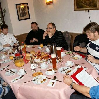 Die Wirtschaftsjunioren Donau-Ries beim Dreikönigsbrunch, Foto: WJ Donau-Ries