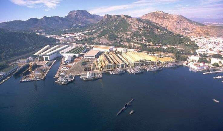 Werft und Dieselmotorenwerk von Navantia, Foto: Tognum AG MTU Friedrichshafen und Navantia haben einen langfristigen strategischen Kooperationsvertrag unterschrieben, Foto: Tognum AG