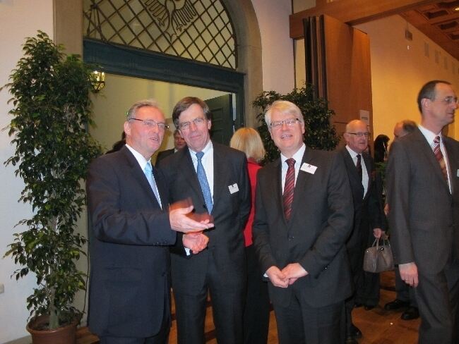 700 Gäste folgten der Einladung zum bayme vbm vbw Neujahrsempfang 2012, Foto: B4B SCHWABEN