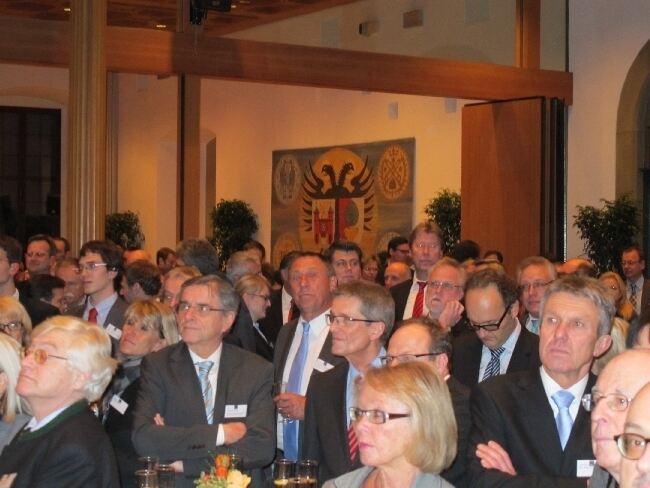 700 Gäste folgten der Einladung zum bayme vbm vbw Neujahrsempfang 2012, Foto: B4B SCHWABEN