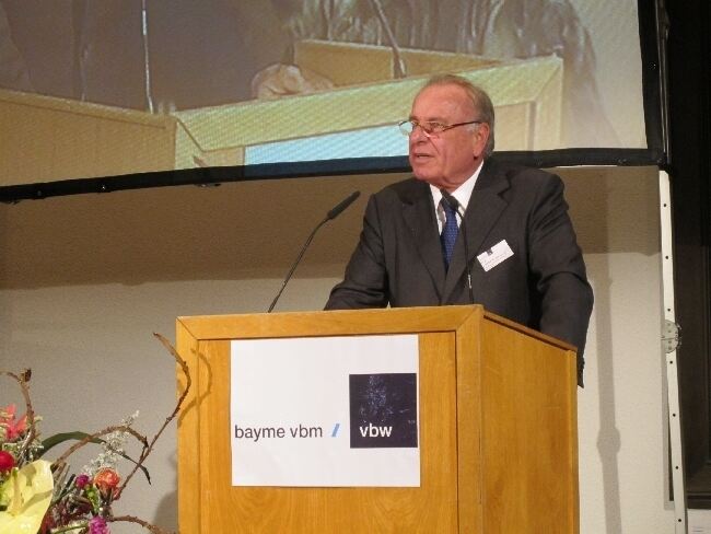 700 Gäste folgten der Einladung zum bayme vbm vbw Neujahrsempfang 2012, Foto: B4B SCHWABEN