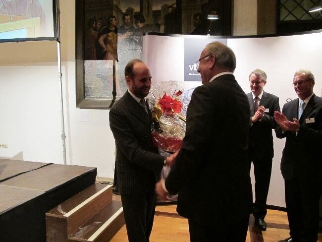 700 Gäste folgten der Einladung zum bayme vbm vbw Neujahrsempfang 2012, Foto: B4B SCHWABEN