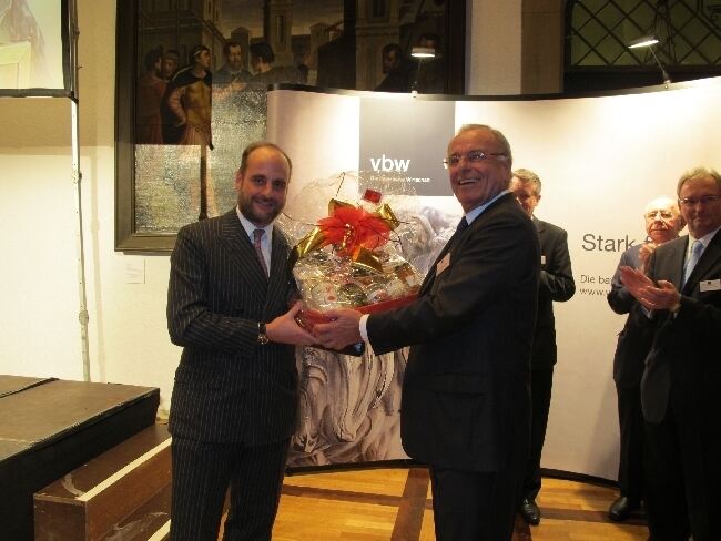 700 Gäste folgten der Einladung zum bayme vbm vbw Neujahrsempfang 2012, Foto: B4B SCHWABEN