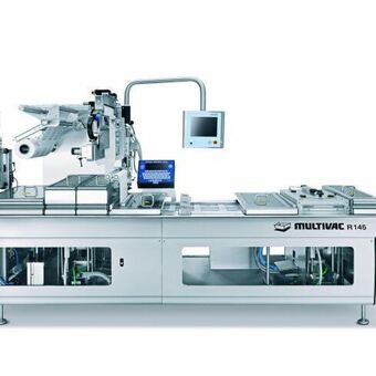 Das Kompaktmodell R 145 von MULTIVAC wird auf der MEDTEC Europe 2012 vorgestellt. Foto: MULTIVAC.