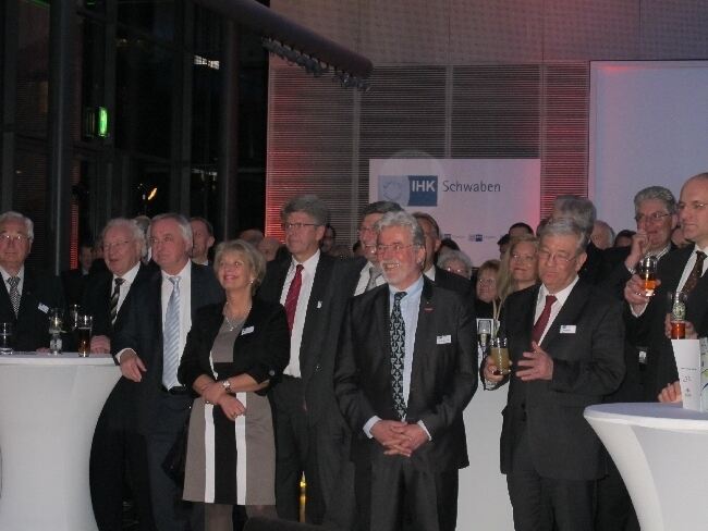 Der Neujahrsempfang der IHK Schwaben fand auch 2012 wieder traditionell am 3. Montag des Jahres statt, Foto: B4B SCHWABEN