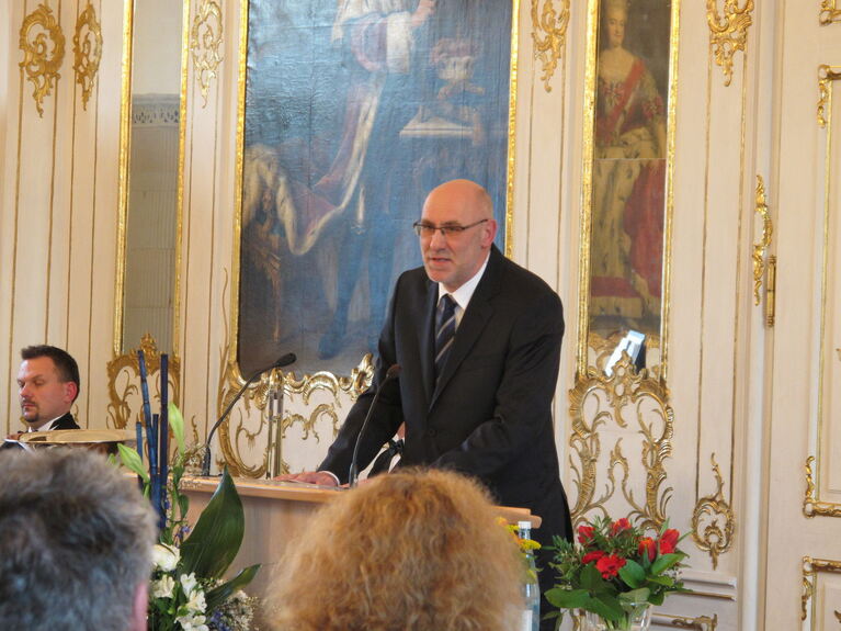Verabschiedung des Präsidenten des Sozialgerichts Augsburg, Erich Dietel und Amtseinführung von Hubert Paul, Foto: B4BSCHWABEN