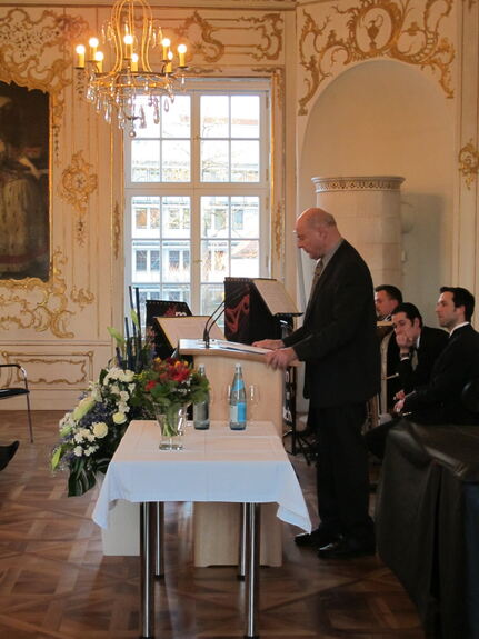 Verabschiedung des Präsidenten des Sozialgerichts Augsburg, Erich Dietel und Amtseinführung von Hubert Paul, Foto: B4BSCHWABEN