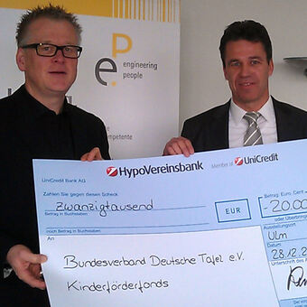 Jochen Brühl  und Winfried Keppler, Foto: engineering people GmbH
