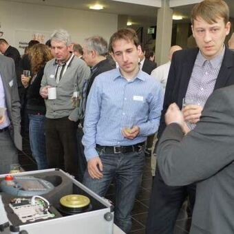 Technikforum "Produktion 2020: Sichere Mensch-Maschine und Mensch-Roboter Kooperation" am TCW. Foto: Landkreis Donau-Ries.