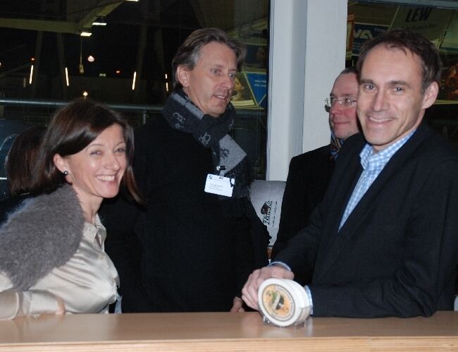 Der Marketing-Club Augsburg war zu Gast bei den Augsburger Panthern, Foto: Marketing-Club Augsburg