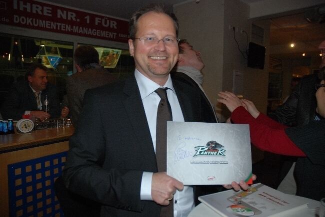 Der Marketing-Club Augsburg war zu Gast bei den Augsburger Panthern, Foto: Marketing-Club Augsburg