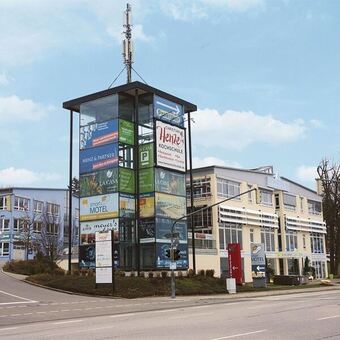 Die Kanzlei von Menz & Partner in Kempten in der Edisonstraße Foto: Menz & Partner