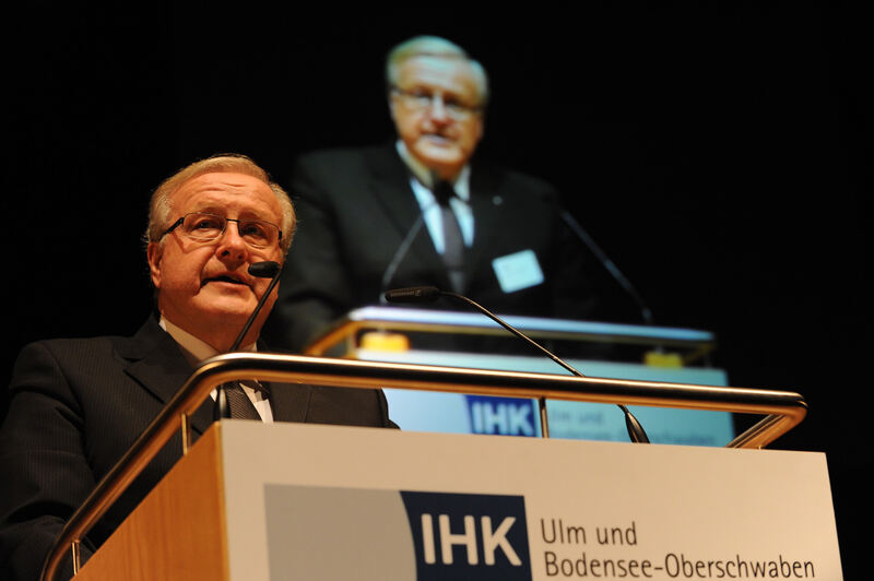 Rund 850 Gäste kamen zum Neujahrsempfang der IHKs, Foto: IHK/Felix Kästle Rund 850 Gäste aus Wirtschaft, Politik, Wissenschaft und Verwaltung kamen zum Neujahrsempfang der IHKs, Foto: IHK/Felix Kästle