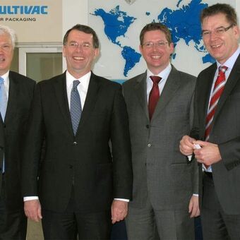 Staatssekretär Dr. Müller besucht MULTIVAC, Foto: MULTIVAC 
