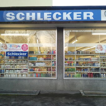 Eine Filiale der Drogeriemarkt-Kette Schlecker.  