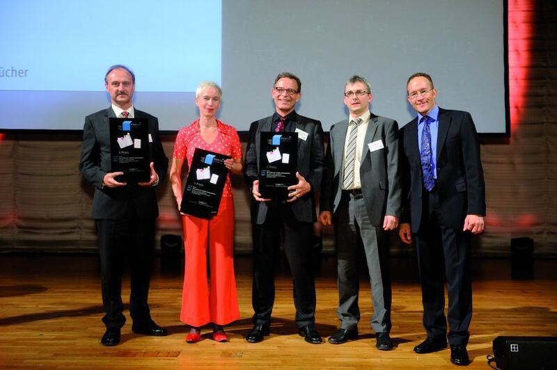 Ersnst Zoller, Juli Gudehus, Bertram Schmidt -Friderichs, Reiner Kaufmann, Bernhard Niemela. Foto: C.H. Beck.