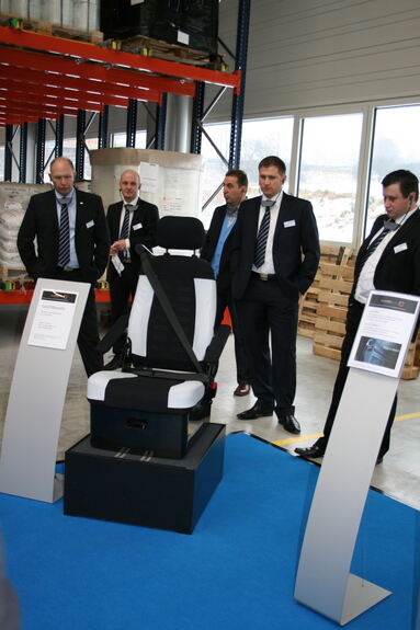 Unternehmensrundgang im Rahmen des Innovationsforums bei Sortimo, Foto: B4B SCHWABEN Unternehmensrundgang im Rahmen des Innovationsforums bei Sortimo, Foto: B4B SCHWABEN
