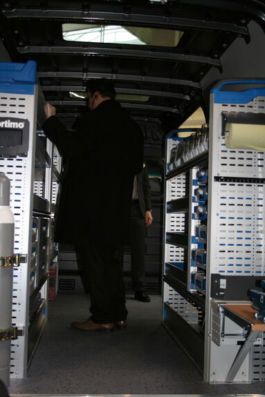Unternehmensrundgang im Rahmen des Innovationsforums bei Sortimo, Foto: B4B SCHWABEN Unternehmensrundgang im Rahmen des Innovationsforums bei Sortimo, Foto: B4B SCHWABEN