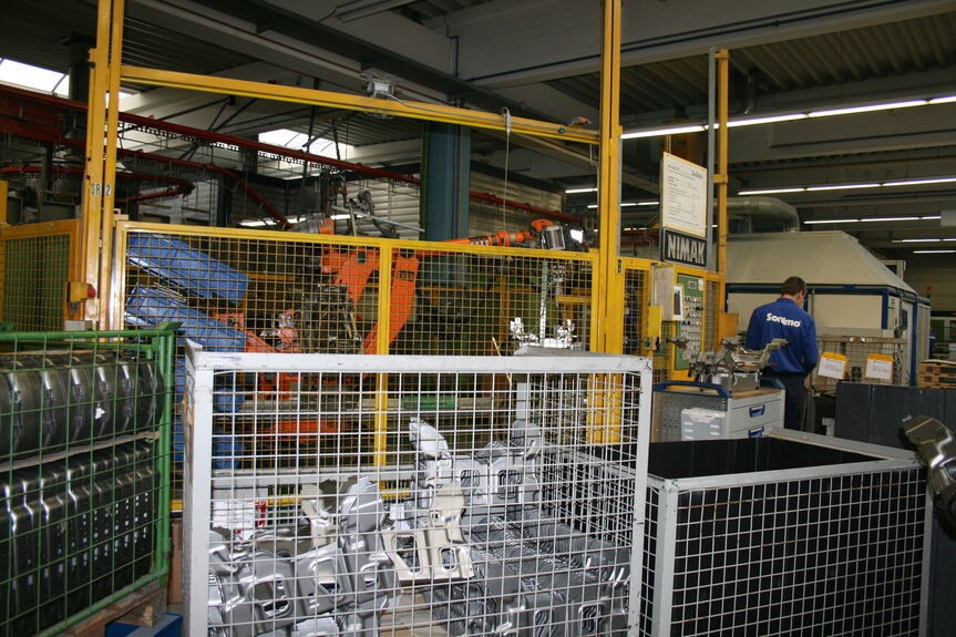 Unternehmensrundgang im Rahmen des Innovationsforums bei Sortimo, Foto: B4B SCHWABEN Unternehmensrundgang im Rahmen des Innovationsforums bei Sortimo, Foto: B4B SCHWABEN