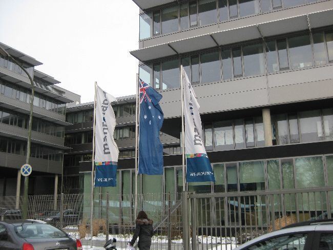 Pressegepräch mit den beiden Investoren von manroland. Fotos: B4BSCHWABEN. Pressegepräch mit den beiden Investoren von manroland