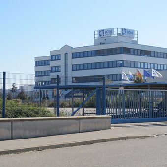  Böwe Systec mit Firmenhauptsitz in Augsburg. 