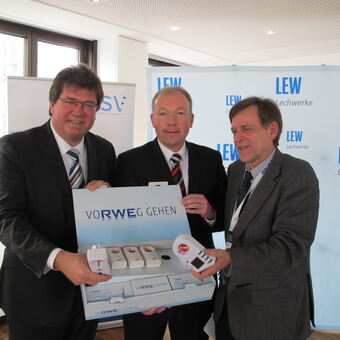 Thomas Kern, Norbert Schürmann und Bernd Kränzle, Foto: B4BSCHWABEN