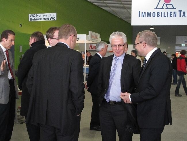 Eröffnungsveranstaltung der Immobilientage 2012 mit Messerundgang, Foto: B4B SCHWABEN