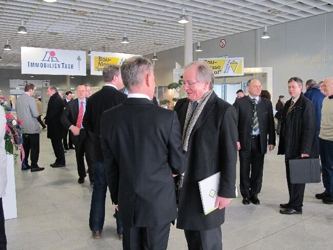 Eröffnungsveranstaltung der Immobilientage 2012 mit Messerundgang, Foto: B4B SCHWABEN