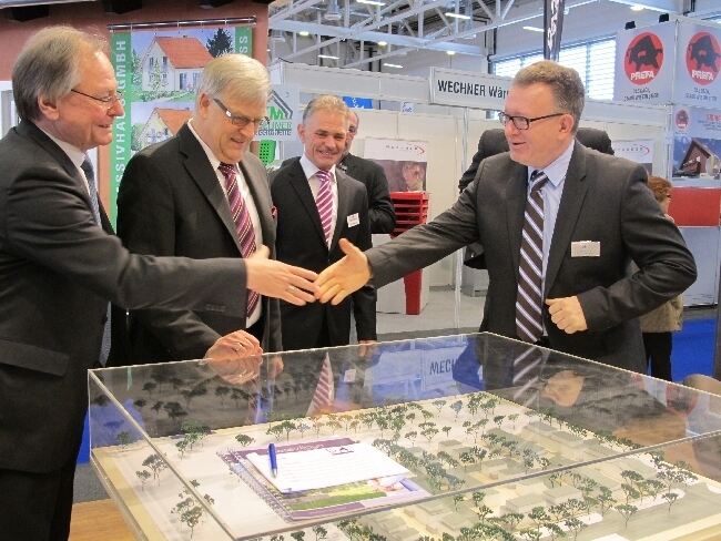 Eröffnungsveranstaltung der Immobilientage 2012 mit Messerundgang, Foto: B4B SCHWABEN