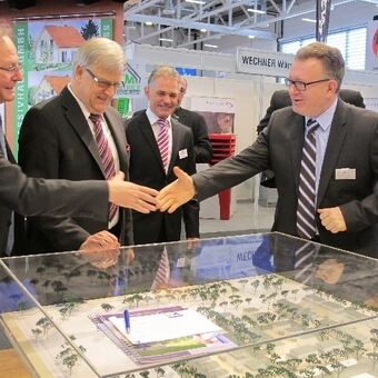 Eröffnungsveranstaltung der Immobilientage 2012 mit Messerundgang, Foto: B4B SCHWABEN