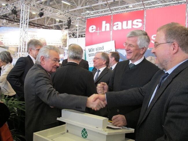 Empfang der regionalen Energieagentur Augsburg auf den Augsburger Immobilientagen, Foto: B4B SCHWABEN
