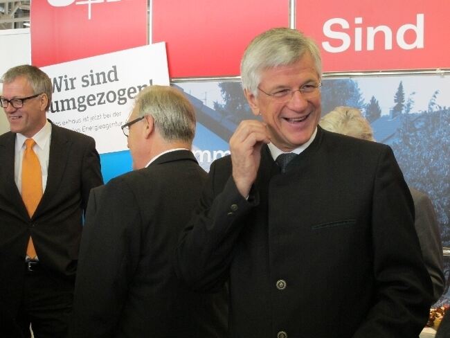 Empfang der regionalen Energieagentur Augsburg auf den Augsburger Immobilientagen, Foto: B4B SCHWABEN
