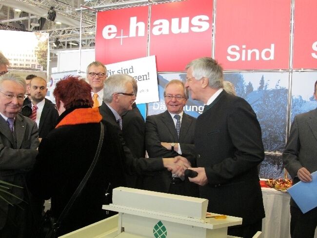 Empfang der regionalen Energieagentur Augsburg auf den Augsburger Immobilientagen, Foto: B4B SCHWABEN