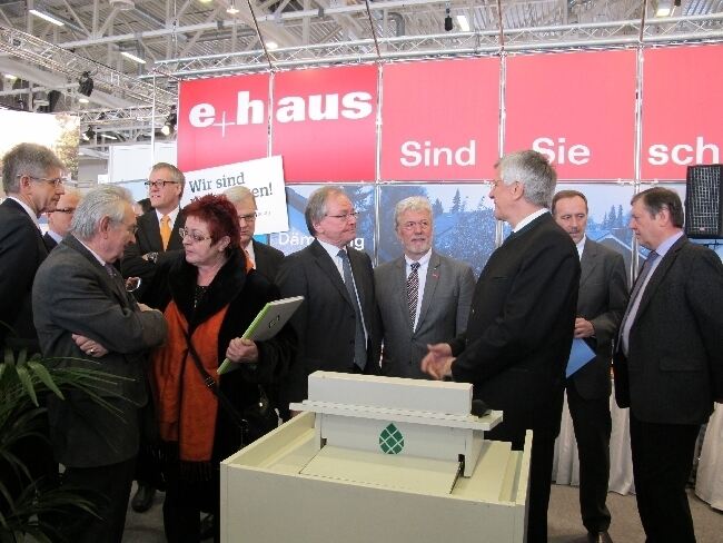 Empfang der regionalen Energieagentur Augsburg auf den Augsburger Immobilientagen, Foto: B4B SCHWABEN