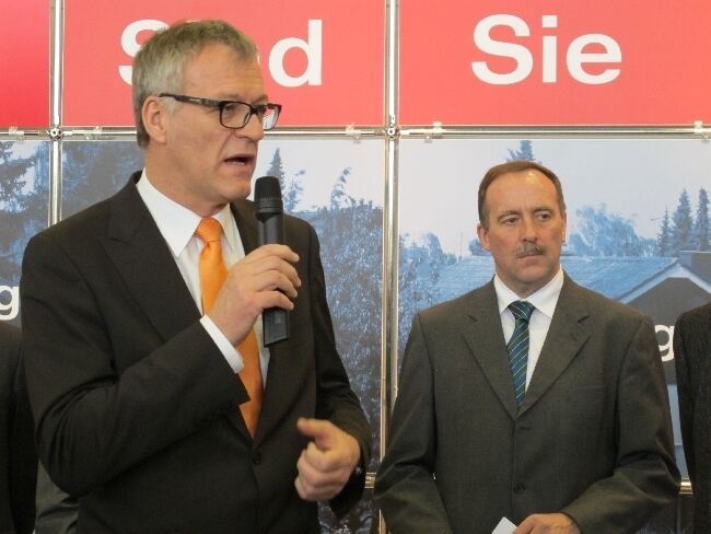 Empfang der regionalen Energieagentur Augsburg auf den Augsburger Immobilientagen, Foto: B4B SCHWABEN