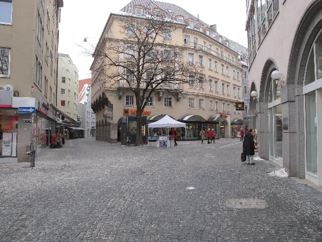 Die Fußgängerzone in Augsburg wird erneuert, Bild: B4B SCHWABEN