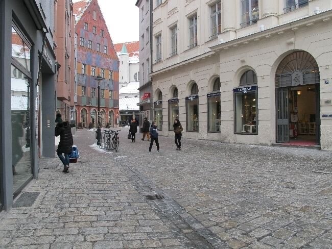 Die Fußgängerzone in Augsburg wird erneuert, Bild: B4B SCHWABEN