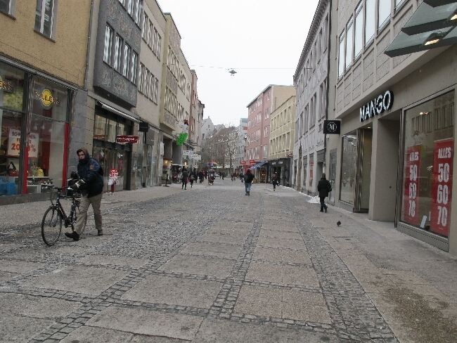 Die Fußgängerzone in Augsburg wird erneuert, Bild: B4B SCHWABEN