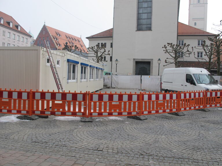 Und weiter gehts beim Kö-Umbau, Foto: B4B SCHWABEN Und weiter gehts beim Kö-Umbau, Foto: B4B SCHWABEN