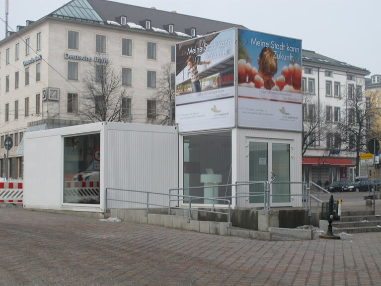 Und weiter gehts beim Kö-Umbau, Foto: B4B SCHWABEN Und weiter gehts beim Kö-Umbau, Foto: B4B SCHWABEN