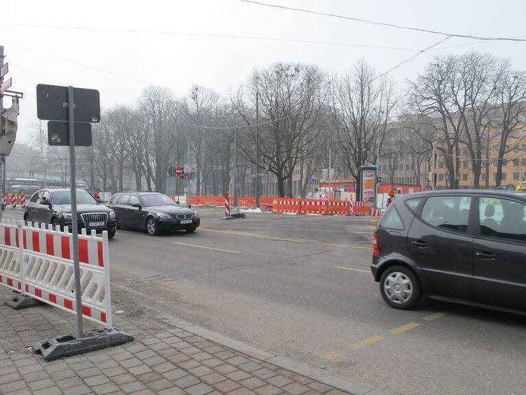 Und weiter gehts beim Kö-Umbau, Foto: B4B SCHWABEN Und weiter gehts beim Kö-Umbau, Foto: B4B SCHWABEN