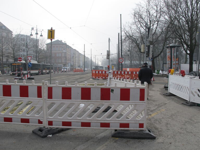 Und weiter gehts beim Kö-Umbau, Foto: B4B SCHWABEN Und weiter gehts beim Kö-Umbau, Foto: B4B SCHWABEN