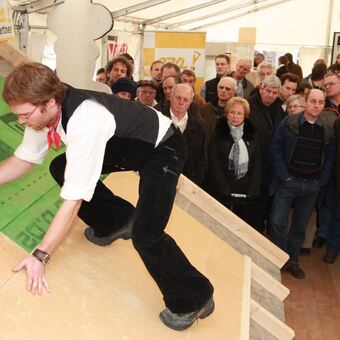 Bei den Allgäuer Altbautagen. Foto: eza!
