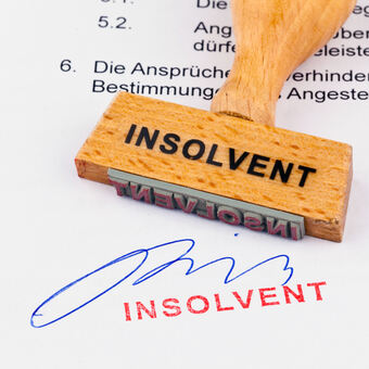 Symbolbild Insolvenz, Foto: Fotolia