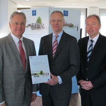 Paul Waning, Dr. Markus Litpher und Norbert Schürmann, Foto: B4BSCHWABEN 