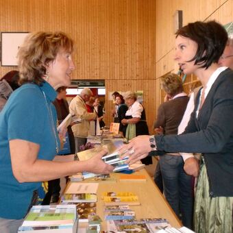 Auf der Projektbörse Lindau. Foto: lra Lindau